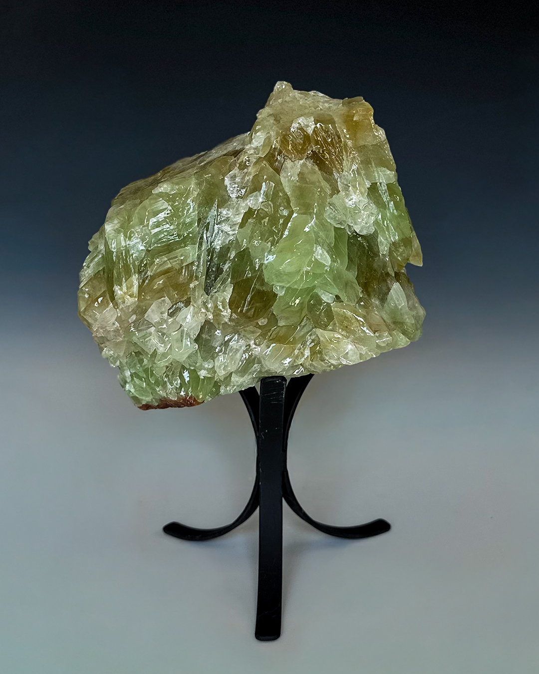 Green Rough Calcite