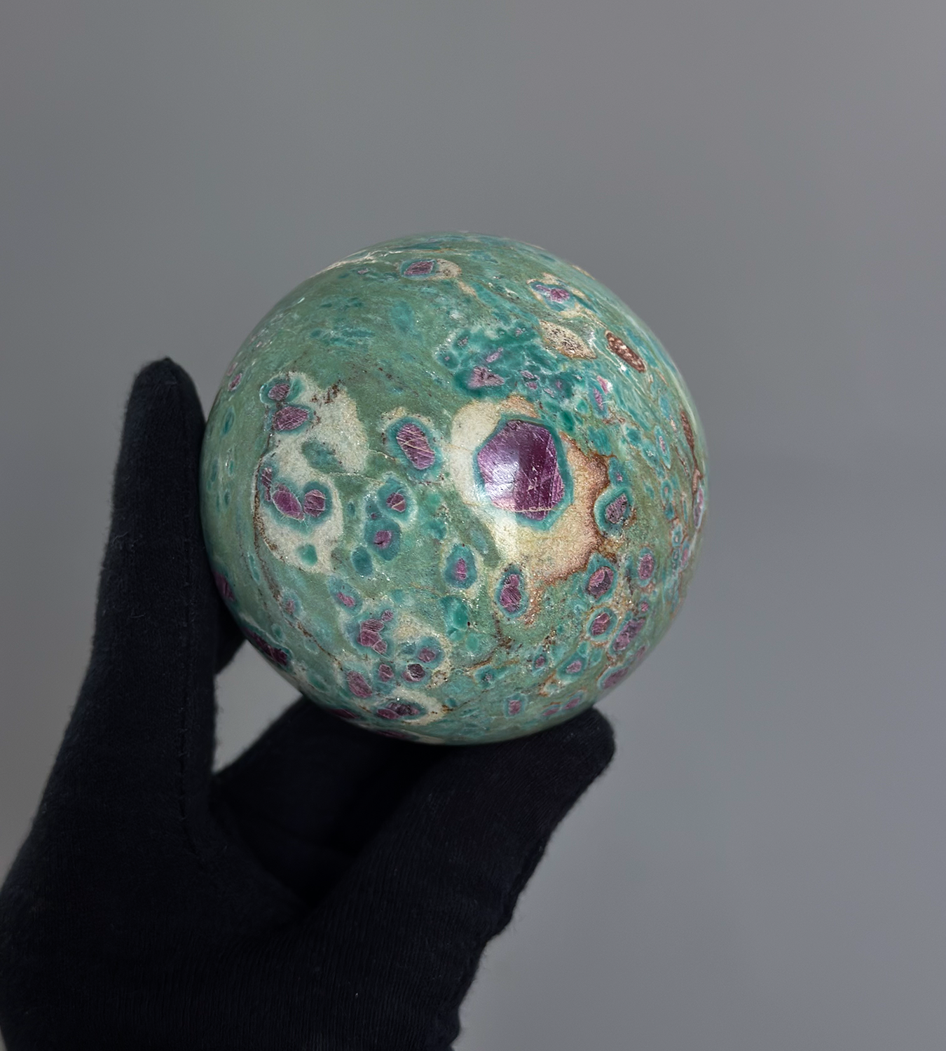 Ruby Fuchsite Sphere
