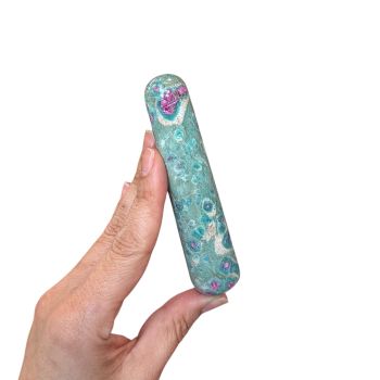 Ruby Fuchsite Massage Wand
