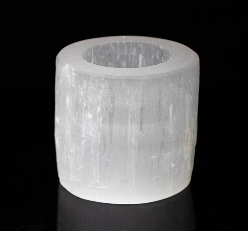 Candle Holder, Selenite Small