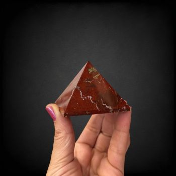Red Jasper Pyramid