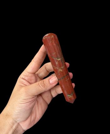 Red Jasper Massage Wand