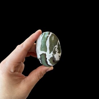 Green Sardonyx Palm Stone
