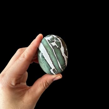 Green Sardonyx Palm Stone