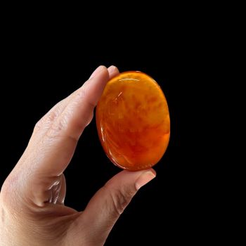 Agate Carnelian Palm Stone
