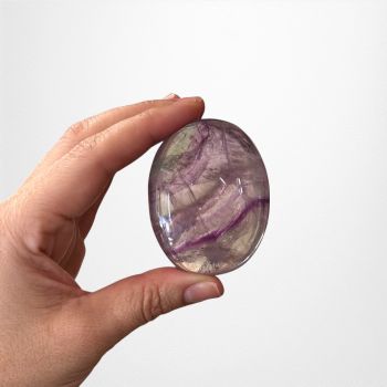 Fluorite Palm Stone
