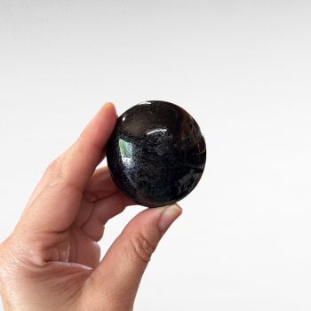 Black Tourmaline Palm Stone