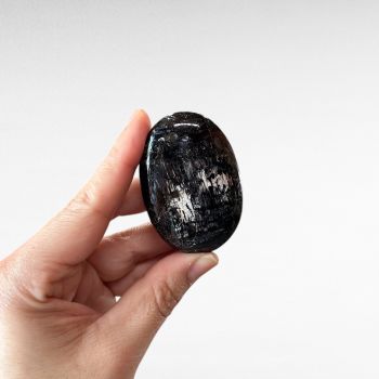 Black Tourmaline Palm Stone