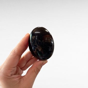 Black Tourmaline Palm Stone