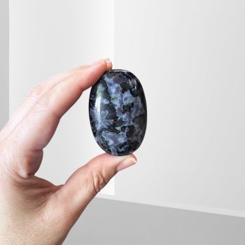 Indigo Gabbro Palm Stone
