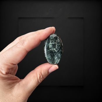 Seraphinite Palm Stone