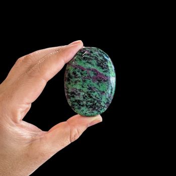 Ruby Zoisite Palm Stone