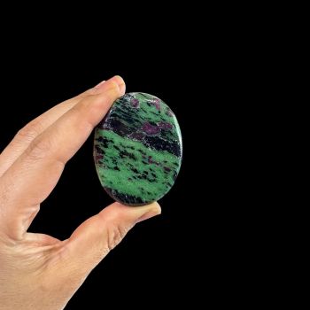 Ruby Zoisite Palm Stone