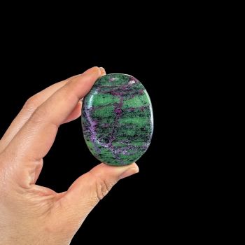 Ruby Zoisite Palm Stone #2