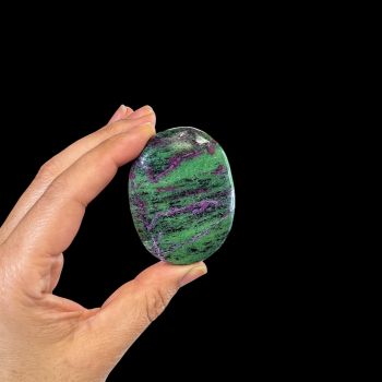 Ruby Zoisite Palm Stone