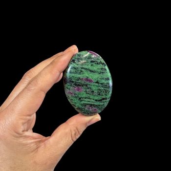 Ruby Zoisite Palm Stone