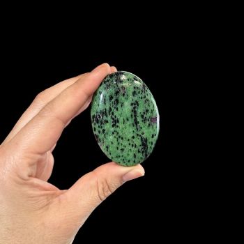 Ruby Zoisite Palm Stone