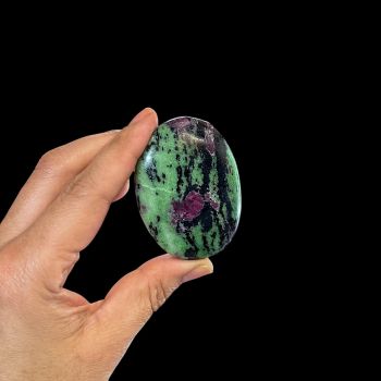 Ruby Zoisite Palm Stone
