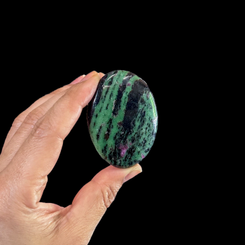 Ruby Zoisite Palm Stone