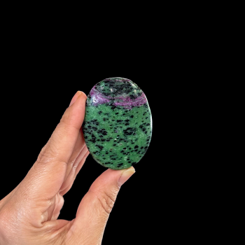 Ruby Zoisite Palm Stone