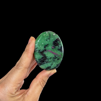 Ruby Zoisite Palm Stone
